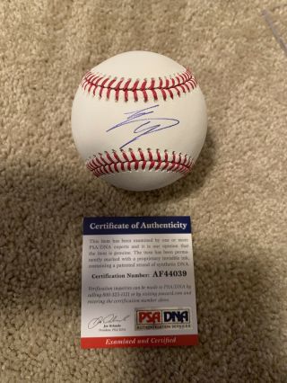 Shohei Ohtani Signed Baseball Psa Dna Certified Autograph La Angels Auto Rare