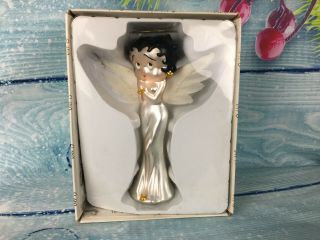 Vintage Christmas Tree Topper Betty Boop Angel 1998 Bright Idea Holiday