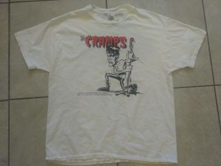 The Cramps Shirt Rare Vintage Single Stitch Tee Xl