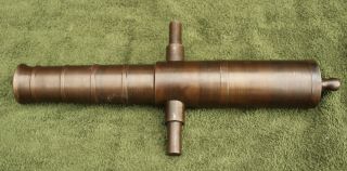 Black Powder Signal Cannon Barrel,  Civil War Signal Cannon,  Steel 2