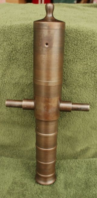 Black Powder Signal Cannon Barrel,  Civil War Signal Cannon,  Steel 6