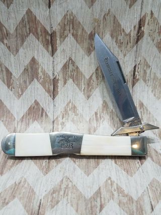 Vintage Hammer Brand Usa Swing Guard Cheetah Lockback Pocket Knife