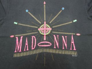 Vtg Orig 1990 Madonna Like A Prayer The Blond Ambition Tour Tee T Shirt Large L