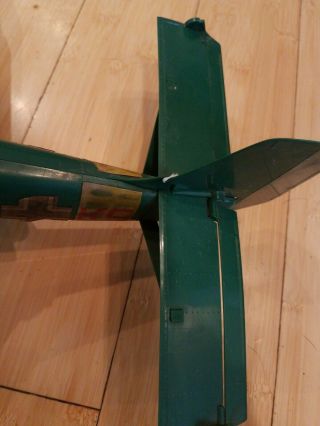 Vintage Cox Stuka JU - 87d Airplane Thimble Drome Gas Powered Green Version Rare 4