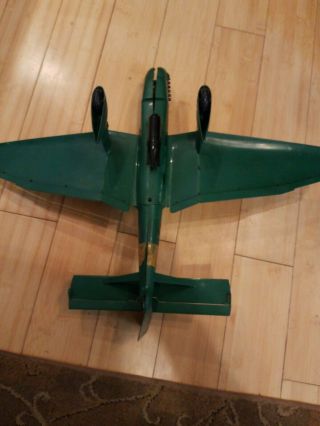 Vintage Cox Stuka JU - 87d Airplane Thimble Drome Gas Powered Green Version Rare 5