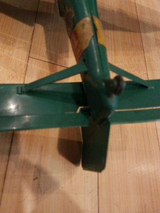 Vintage Cox Stuka JU - 87d Airplane Thimble Drome Gas Powered Green Version Rare 6