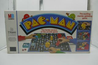 Vintage 1982 Milton Bradley Pac Man Board Game