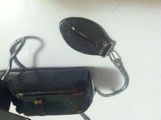 VINTAGE MINOX WETZLAR SUBMINIATURE SPY CAMERA f=15mm Leather Case and Chain 8