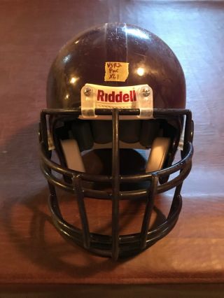 Vintage Riddell Vsr2 Extra Large Football Helmet (purple With Purple Face Mask)