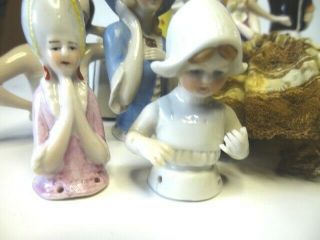 Antique Porcelain Half Dolls,  German,  Japanese 3
