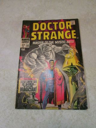 Vintage Comic Marvel 1968 Doctor Strange 169 First Appearance