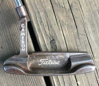Rare Scotty Cameron Oil Can Newport Putter,  Aop,  34 In.  Art Of Putting