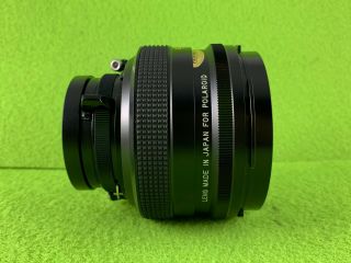 Rare [Mint] Mamiya 127mm F4.  7 Lens With Lens Hood for Polaroid 600SE From Japan 9