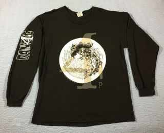 Vintage 1994 Danzig 4p Promotional Long Sleeve T - Shirt Size L - Misfits