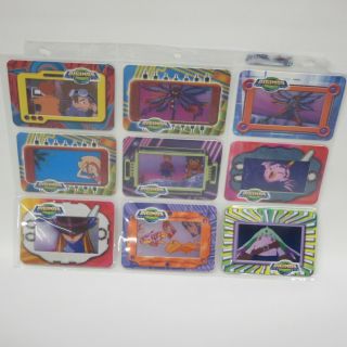 COMPLETE SET 48/48✨Rare Taco Bell Promo Cel Cell Cards Digimon The Movie 2000 2