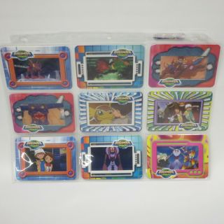 COMPLETE SET 48/48✨Rare Taco Bell Promo Cel Cell Cards Digimon The Movie 2000 3