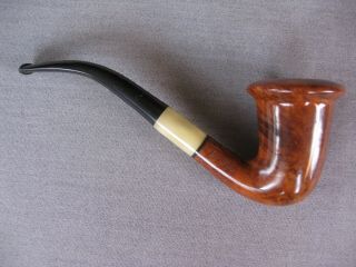 Handsomely Restored Vintage Bc Butz - Choquin Calabash Estate Pipe,  Hand Made