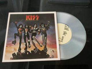 Kiss Destroyer 1977 Promotional Mini Record Mailer Greetings Card Vintage Rare