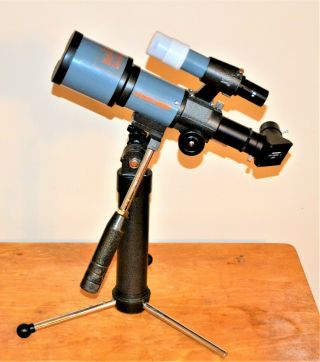 Vintage Cometron Co 62 Telescope W/tripod D=62mm F=300mm Celestron Star Diagonal