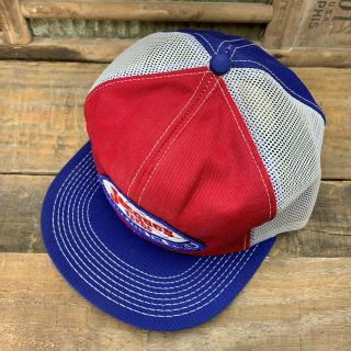 Vintage JACQUES SEEDS Mesh SnapBack Trucker Hat Cap Patch K BRAND Made In USA 4