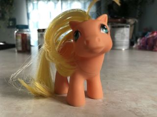 Vintage My Little Pony G1 UK Baby Applejack 2