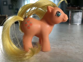 Vintage My Little Pony G1 UK Baby Applejack 4