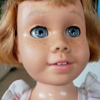 1960 ' S CHATTY CATHY DOLL PROTOTYPE Auburn hair Blue eyes SOFT FACE Vintage Minty 4