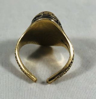 Vintage 10K Gold University of Virginia Ring 5.  3 Grams Size 4 4