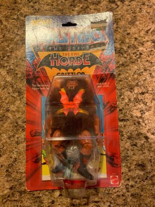 He - Man Masters Of The Universe Motu Vintage Grizzlor Action Figure 1985