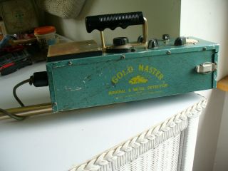 Vintage White ' s Gold Master Metal Detector Model 66TR Serviced.  Great. 3