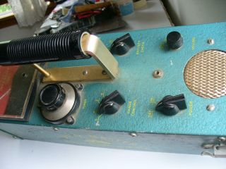 Vintage White ' s Gold Master Metal Detector Model 66TR Serviced.  Great. 5