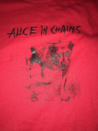 Alice In Chains Layne Staley Rare Vintage Oop Pearl Jam Tour Shirt Aic Nirvana