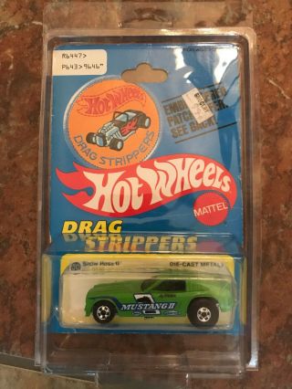 Vintage Hot Wheels From 1977 Drag Strippers Show Hoss Ii Green 9646 Mustang