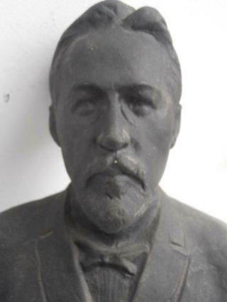Anton Chekhov Vintage Russian Ussr Metal Figurine Bust Russian Writer 9300c
