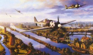 Trudgian Day Of The Fighters Ap Fw - 190 Jg - 1 Rare W/robert Taylor Bonus
