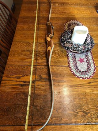 Rare Vintage Ben Pearson Palomino Recurve Bow Fancy Old Archery Hunting Beauty