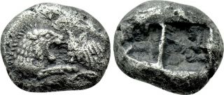 Asia Minor Lydia Sardeis Kroisos Silver Hekte 1/6 Lion Bull Incuse Rare Coin