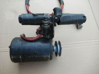 Vintage Go Kart,  12 Volt Engine Starter,  Mcculloch,  West Bend