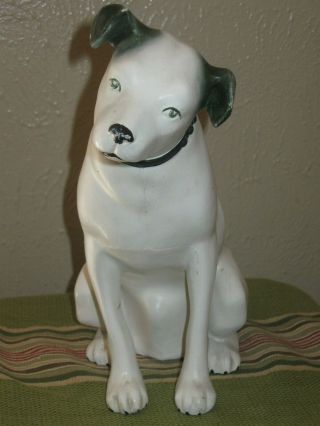 Rare Vintage Rca Victor Nipper Dog Store Counter Display Heavy Plastic