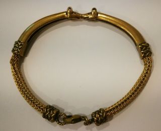 Kalevala Koru Finland Moose Head Bracelet Bronze