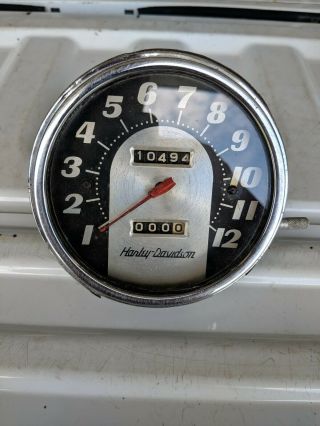 Vintage Harley Davidson Speedometer