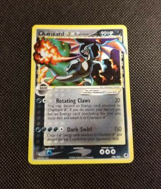 Charizard 100/101 Lp - Light Played Gold Star Delta Species Ultra Rare Holo