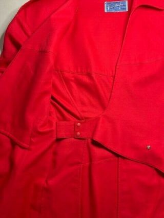vintage THIERRY MUGLER red fitted jacket 7
