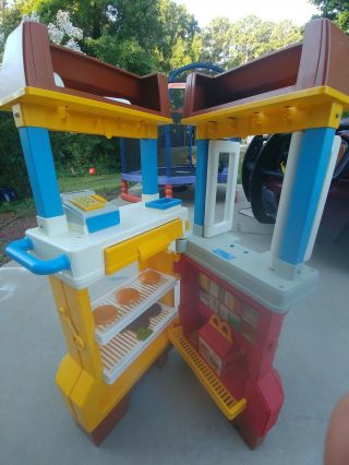 Vintage Mcdonalds Playset With Food And Accessories.  In