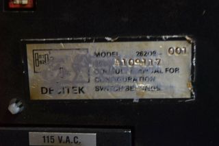 DECITEK DEC PDP - 8/e Vintage Paper Tape Reader 4