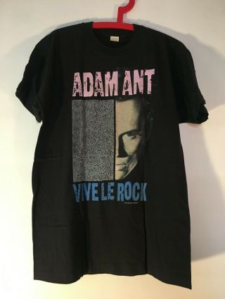 Adam Ant Vtg 1985 Tour T - Shirt Vive Le Rock Goody Two Shoes Japan 80 