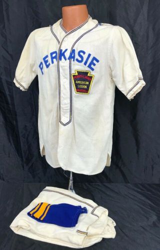 Vintage Pennsylvania American Legion Baseball Uniform