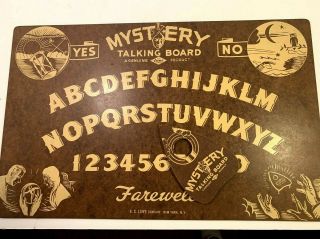 Vintage/rare Ouija Board From The 40 