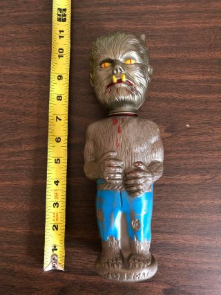 Vintage Wolfman Soaky Universal Pictures Monsters Colgate - Palmolive Co Imco