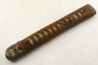 Ww2 Vintage Grip Tsuka Of Japanese Army Officer 